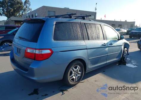 2005 Honda Odyssey Ex-L from USA, damaged, VIN 5FNRL38735B074345